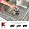 Keeney Mfg Garbage Disposal Stopper and Flange, Black K5417BLK - alternate 4
